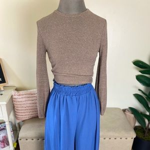 Women’s long sleeve crop top